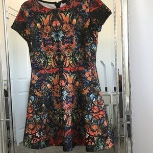 Art Deco Baby Doll dress by Bloomingdales’s Aqua